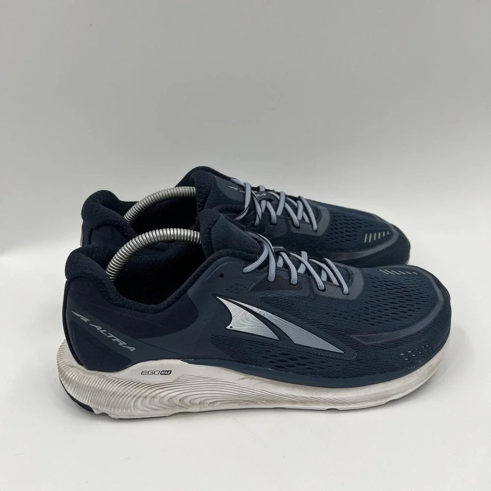 Altra Men's Navy Blue Athletic Running Shoes with Light Gray Accents